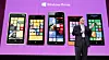 NISJEAKTØR: Windows Phone har en global markedsandel på 3,3 prosent, ifølge IDC. Neste måned fyller plattformen tre år. Bildet viser avtroppende Microsoft-sjef Steve Ballmer.