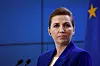Danmarks statsminister Mette Frederiksen ble brukt i en deepfake-video laget av politiske motstandere. Her er hun avbildet i en reell situasjon.