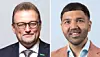 – Løsningen er ikke å si nei – det er å sørge for at datasentre bygges på en måte som er bærekraftig, energieffektiv og strategisk for Norges interesser, mener Kjetil Lein, (t.v.) og Robert Nyheim‑Jomisko i Nito. Foto: Nito