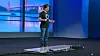 Joe Belfiore fikk æren av å demonstrere Windows-pianoet. Bilde: Microsoft-video