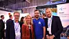 Dekningsdirektør Bjørn Amundsen, Stavangers ordfører Christine Sagen Helgø, André Skoog Bondevik fra Agdir og Ove Fredheim, leder av Telenors bedriftsdivisjon under åpningen av IoT-nettet.
