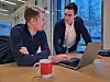 Christian Clemet Von Tetzschner og Vincent Aardalsbakke har funnet seg til rette på Startuplab i Oslo. Målet er å bli den foretrukne plattformen for IT-anskaffelser.