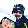 Ski: Toril Nag og Kjetil Flesjå står mye på ski. I april skal de tilbringe en uke i Zermatt i Sveits. Foto: Privat