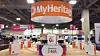 Standen til MyHeritage under RootsTech-konferansen i 2017.