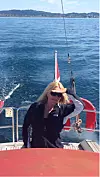 Sjø: Toril Nag elsker å seile sommerstid. Det blir mange dager i seilbåten.