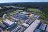 Generert skisse over N01 campus med det nye datasenteret til høyre i bildet.