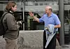 En engasjert Steve Ballmer veiver entusiastisk med armene når digi.no spør hvor viktig Fast er for Microsoft Bilde: Jan Petter Hoel