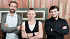 Jacobo Elosua, Anita Schjøll Abildgaard, Victor Botev og Maria Ritola (ikke avbildet her) er gründerne av Iris AI, som nå får finansiering fra EUs Innovasjonsråd.