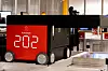 Dette er roboten som sørger for at det automatiserte lagersystemet Autostore kan fungere uten verken korridorer eller mennesker. Foto: Eirik Tangeraas Lygre