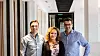 F.v: Kristian Øvsthus, styreleder i Idékapital, sammen med Jeanette Larsen og Espen Krogh, henholdsvis finansdirektør og styreleder i Prediktor AS.