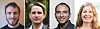Det er lite som tyder på at KI-verktøy som Chat GPT vil være med på å løse klimakrisen, skriver Erik Johannes Husom (t.v.), Finn Lützow-Holm Myrstad, Gencer Erdogan og Elin Volder Rutle. Foto: Privat