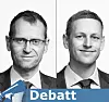 Advokat Kristian Foss (til venstre) og advokatfullmektig Anders A. Christie i Bull & Co Advokatfirma. Foto: Bull & Co Advokatfirma