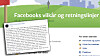 Noen lures til å tro at Facebooks vilkår og retningslinjer ikke gjelder hvis man publiserer et innlegg hvor man skriver at man ikke godtar det.