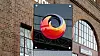 Firefox-logo på et skilt utenfor Mozillas hovedkontor.