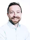 Strategi- og utviklingssjef i Kolumbus, Audun M. Solheim, ser mange muligheter med den nye «tidsmaskinen». Foto: Kolumbus