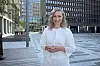 Digitaliserings- og forvaltningsminister Karianne Tung er positiv til prosjekter som forsøker å bruke restvarme fra datasentre. Foto: Mia Huse