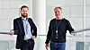 Selv om Globalconnect har egne datasentre kundene sine kan velge, er det ikke til å komme bort ifra at Microsoft har gode produkter kundene våre ønsker, sier produktsjef og sjef for kundekvalitet Martin Højriis Kristensen (til venstre). Her med kollega Sindre Urdal, produksjef for sky og sikkerhet.
