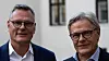 Daglig leder i Superoffice Gisle Jentoft sammen med utviklingsdirektør Guttorm Nielsen.