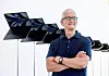 Apple sjef Tim Cook gikk ut i media i 2014 og sa at han nå måtte ta sitt ansvar for skeive, og at han nå skulle være åpen ikke bare internt i Apple men for alle om at han er homofil. Foto: Noah Berger/AP