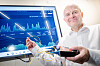 FoU-leder Steinar Bjørnstad i Tampnet fortalte under IGF2025 på Lillestrøm om bruk av fibernettet som sensor – for å beskytte nettopp fibernett.