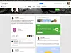 Google+-profilen til Larry Page etter redesignen. Her vist med to spalter. Bilde: digi.no