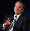 Styreformann i Google, Eric Schmidt, brukte harde ord mot klimaskeptikerne under en lukket Google-konferanse i går. Her fotografert under et Commonwealth Club-arrangement i San Francisco tidligere denne uken. Bilde: Justin Sullivan/Getty Images/All Over Press