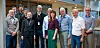I forbindelse med signeringen av ny kontrakt møttes representanter fra begge selskapene. Fra venstre: Geir Einan (Hydro), Morten Volland Finnekås (Hydro), Even Gundersen Vee (Hydro), Carolina Smith (Hydro), Christian Magnus Skoglund (Hydro), Geir Sandnes (Hydro), Anette Friestad Håland (Bouvet), Arvid Seljestokken (Hydro), Ivar Kornbrekk (Bouvet) og Sjur Hardeland (Bouvet) Foto: Bouvet