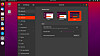 Nye Ubuntu har fått «Dark mode».