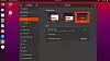 Nye Ubuntu har fått «Dark mode».