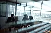 In board room
