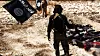 IS-tilknyttet voldsmann som angivelig henretter medlemmer av en irakisk sikkerhetsstyrke. Bildet ble publisert i 2014 av det jihadistiske nettstedet Welayat Salahuddin.