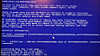 Utnyttelse av BlueKeep kan føre til BSOD (Blue Screen of Death). Blåskjermen på dette bildet skyldes en annen årsak.