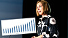 Forsknings- og høyere utdanningsminister Iselin Nybø kommenterer opptakstallene for høyere utdanning under en pressekonferanse på OsloMet tirsdag.