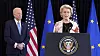 – Jeg er glad for at vi har kommet frem til en prinsipiell avtale om et nytt rammeverk for transatlantisk dataflyt, sa von der Leyen på pressekonferansen fredag.