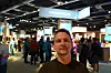 Sjefsarkitekt Christian Thun Eriksen i norske Esmart systems. Thun Eriksen er godt fornøyd med det faglige utbyttet på Build. - Det er veldig gøy å være her, konmmenterer han. Foto: Martin Braathen Røise