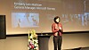 Administrerende direktør Kimberly Lein-Mathiesen i Microsoft Norge innledet Digital 2017-konferansen med å legge frem en rapport om hvordan det står til med digitalisering av norske bedrifter.