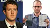 Mark Zuckerberg (t.v) utfordres nå av sin israelske navnebror «Mark Zuckerberg». - Hvorfor skal ikke også jeg kunne selge «liker»-klikk, mener han.