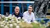 Håkon Straume og Michael Sargeant i Everbridge tror nødvarsel på mobil raskt vil dekke 80 proent av befolkningen.