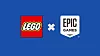 Det er tynt med informasjon om hvordan det nye metaverset vil se ut, og dette er den eneste illustrasjonen selskapene selv velger å promotere nyheten med. Illustrasjon: Lego og Epic Games