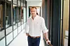 Tobias Killi Aabel har jobbet som spaner og etterforsker i Oslo-politiet. Nå er han sikkerhetsdirektør i Sopra Steria. Foto: Universitetet i Stavanger