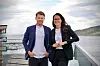 Poweroffice-direktør Lise Mentzoni og utviklingsdirektør Fredrik Undli har store ambisjoner for IT-byen Bodø. – Det skal jobbes proaktivt for å skape et attraktivt fagmiljø.