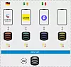 European Gateway Service utveksler diagnosenøkler for å kunne varsle om nærkontakt med smitte på tvers av landegrensene i Europa. Et sentralt API snakker med de respektive landenes backend-servere for smittesporing. Illustrasjon: DIGI.NO/MJ
