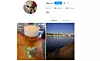 På den falske Instagram-kontoen rakk Laken Pavan å legge ut to bilder fra København. Foto: Skjermbilde Instagram