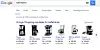 Det er Google-annonser som dette mye av striden står om. Google mener de bare er en forbedring av tidligere annonseformater, mens motpartene mener de fører til at de er konkurransehemmende og til skade for forbrukere. Foto: Skjermbilde