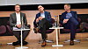 I november i fjor stilte Bjørn Ivar Moen (i midten) til samtale med Ice-sjef Eivind Helgaker (til venstre) og leder i Telia Norge, Abraham Foss, under Inside Telecom-konferansen. Da ledet han fortsatt Telenor Norge - nå vet han ikke hva han skal gjøre.