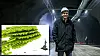 Styrer Lefdal Mine Datacenter: Jørn Skaane har bakgrunn fra energibransjen og er bosatt i Holmestrand. Her er han i gruven som har opptatt all hans yrkesaktive tid de siste årene. Fleksibilitet og skreddersydde løsninger er varemerket til datasenteret i Nordfjord. Illustrasjonen til venstre viser omfanget av gruven med nivå 2, 3 og 4. Datasenteret som åpnes nå ligger på nivået i midten.