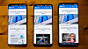 Meget gode skjermer: Alle de tre telefonene har skjermer i toppklassen. De to fra OnePlus har mer trøkk i fargene, men litt for mye for noen kanskje,