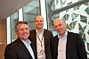 Nå får Amazon Web Services en lokal norsk partner: (fra v.) Nordensjef Darren Mowry i Amazon Web Services, norgessjef Sophus Slaatta og toppsjef Esa Kinnunen i Nordcloud.