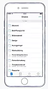 Dropbox-app på norsk