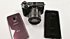 Utfordrerne: Fra Venstre S9 pluss, Canon Eos M6 og S8 pluss
